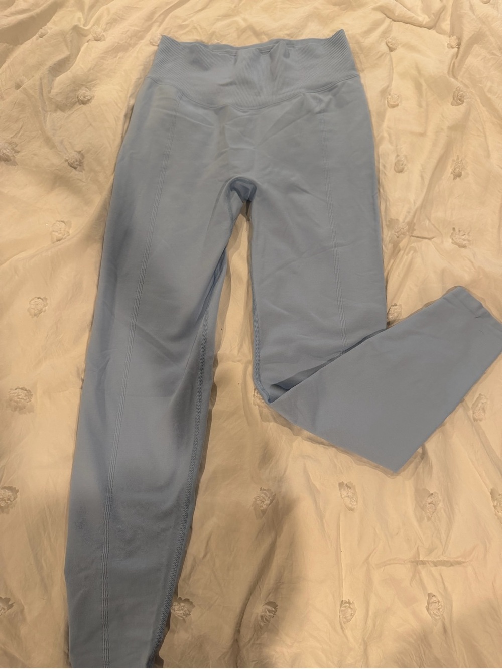 VS PINK Light Blue Active Leggings